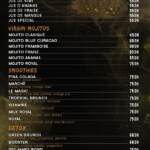 Menu Brunch terrasses Marrakech August 2023 051919-974100